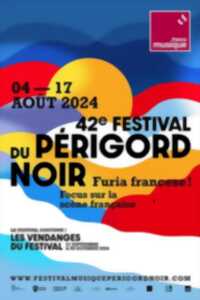 42ème Festival du Périgord Noir - Le cinéma de Karol Beffa