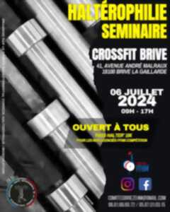 photo Séminaire d'haltérophilie (CrossFit Brive)