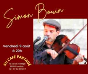 photo Simon Bouin en concert