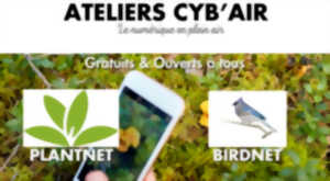 photo Atelier Cyb'air : BirdNet et Geocaching
