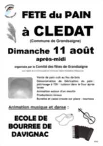 Fête du pain à Clédat