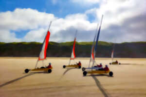 photo Char à voile - Courses le Grand Prix Classe Blokart et le Grand Prix classe 7