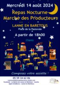 Repas nocturne - Marché des producteurs