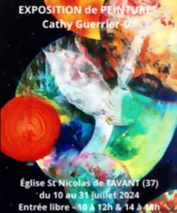 Exposition de peintures de Cathy Guerrier-D