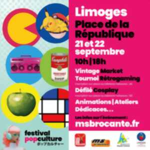 Festival Pop Culture: Place de la République - Limoges