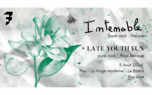 photo Concert : Intenable + Late Youth Fun