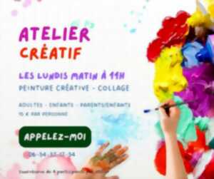 photo Atelier : peinture créative - collage