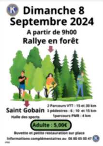 Rallye en forêt de Saint-Gobain