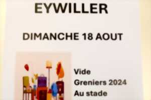 Vide grenier à Eywiller