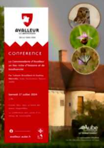 Conférence : la commanderie d'Avalleur, un lieu riche d'histoire et de biodiversité