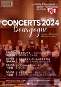 photo Concerts 2024 Bourgogne - Les Petits Chanteurs de l’église St Ferdinand des Ternes