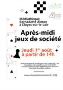 Après midi jeux de société