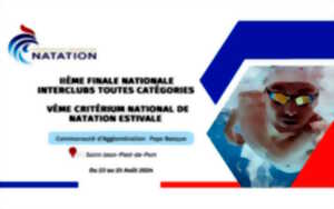 5ème critérium national de natation estivale : 2ème finale nationale interclubs toutes catégories