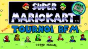 photo Tournoi Mario Kart sur Super Nintendo - Limoges