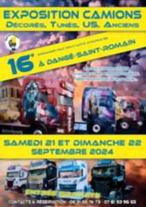 photo EXPOSITION DE CAMIONS DÉCORÊS, TUNÉS, US, ANCIENS LES 21 ET 22 SPTEMBRE 2024 À DANGÉ ST-ROMAIN