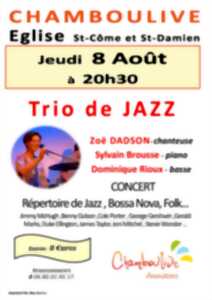 Concert : Trio de Jazz