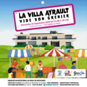 photo LA  VILLA AYRAULT VIDE SON GRENIER