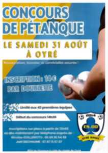 CONCOURS DE PÉTANQUE LE 31/08 - ESOD FOOT