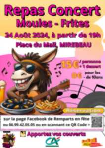 Repas concert Moules - Frites