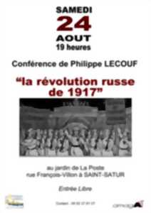 Conférence de Philippe LECOUF 