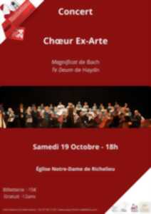 Concert du Choeur Ex-Arte pour le 400e anniversaire de Richelieu, Ministre de Louis XIII