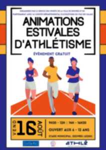 Animations estivales d'Athlétisme