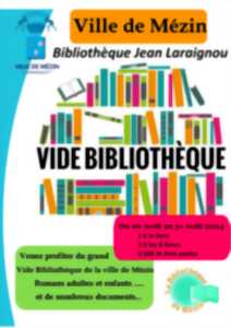 Vide bibliothèque