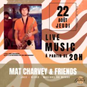 Concert de Mat Charvey and Friends au Saint James