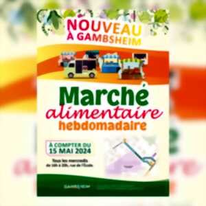 Marché alimentaire hebdomadaire de Gambsheim