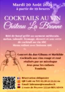 Cocktails au vin - Château La Branne