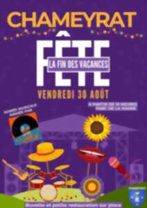 Chameyrat Fête la fin des vacances