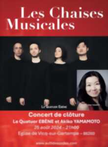 Les Chaises Musicales - Le Quatuor ÉBÈNE et Akiko Yamamoto