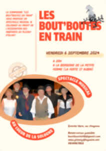 Les Bout'Boutes en train • Spectacle musical • La Ferté Saint Aubin