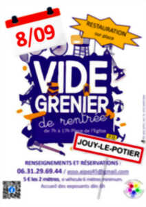 photo Vide-Grenier de rentrée • Jouy le Potier