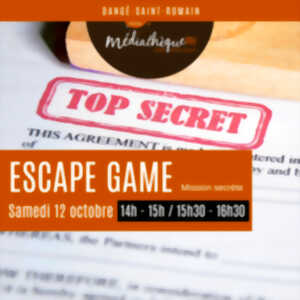 Escape game : Mission secrète