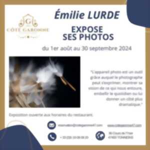 photo Exposition d'Émilie Lurde au Salon de Thé 