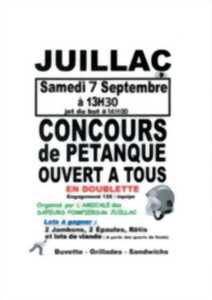 Concours de pétanque