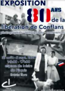 EXPOSITION 80 ANS DE LA LIBERATION DE CONFLANS