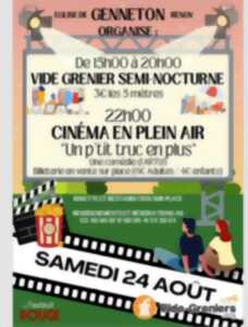 Vide-grenier et cinéma en plein air