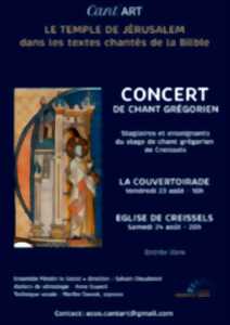 Concert de chant Grégorien