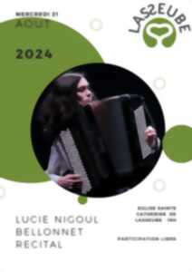 Récital d'accordéon classique par Lucie Nigoul Bellonnet