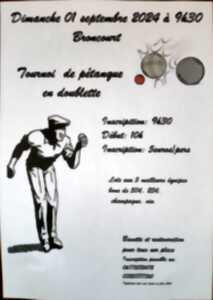 TOURNOI DE PÉTANQUE EN DOUBLETTE À BRONCOURT