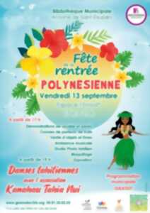 FÊTE DE LA RENTRÉE DE LA BIBLIOTHÈQUE, SPÉCIALE POLYNÉSIE !