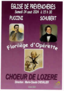 FLORILÈGE D'OPÉRETTE - CHŒUR DE LOZÈRE