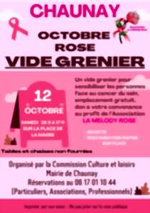 photo Octobre rose - vide grenier