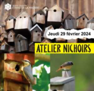 Atelier Nichoir à oiseaux - Réserve de la Mazière