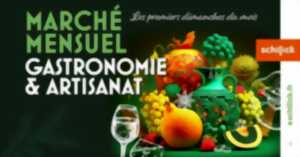 Marché mensuel Gastronomie et artisanat