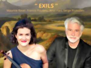 photo CONCERT EXILS DAVID LIVELY PIANO & ELSA GRETHER VIOLON