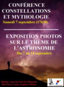 Conférence à la Tour de l'Honneur : Constellations et mythologie