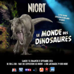 Le monde des dinosaures, à Niort.